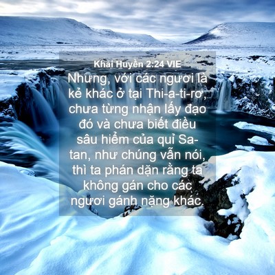 Picture 04 - Khải Huyền 2:24 VIE - Nhưng, với các ngươi là kẻ khác ở - Bible Verse Picture