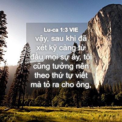 Picture 04 - Lu-ca 1:3 VIE - vậy, sau khi đã xét kỹ càng từ đầu - Bible Verse Picture