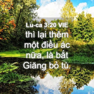 Picture 04 - Lu-ca 3:20 VIE - thì lại thêm một điều ác nữa, là - Bible Verse Picture