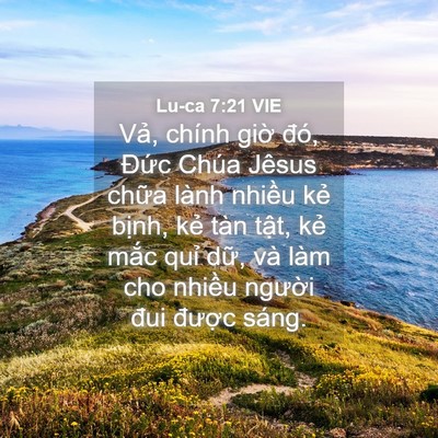 Picture 04 - Lu-ca 7:21 VIE - Vả, chính giờ đó, Đức Chúa Jêsus - Bible Verse Picture