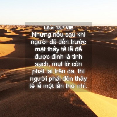 Picture 04 - Lê-vi 13:7 VIE - Nhưng nếu sau khi người đã đến - Bible Verse Picture