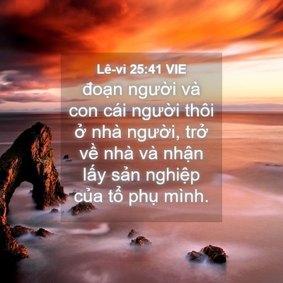Picture 04 - Lê-vi 25:41 VIE - đoạn người và con cái người thôi ở - Bible Verse Picture