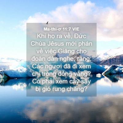 Picture 04 - Ma-thi-ơ 11:7 VIE - Khi họ ra về, Đức Chúa Jêsus mới phán - Bible Verse Picture