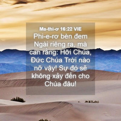 Picture 04 - Ma-thi-ơ 16:22 VIE - Phi-e-rơ bèn đem Ngài riêng ra, mà can - Bible Verse Picture