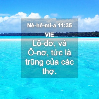 Picture 04 - Nê-hê-mi-a 11:35 VIE - Lô-đơ, và Ô-nơ, tức là trũng của các - Bible Verse Picture