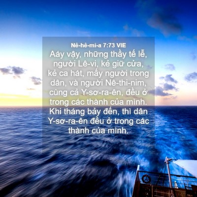 Picture 04 - Nê-hê-mi-a 7:73 VIE - Aáy vậy, những thầy tế lễ, người - Bible Verse Picture