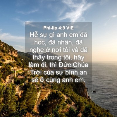 Picture 04 - Phi-líp 4:9 VIE - Hễ sự gì anh em đã học, đã nhận, - Bible Verse Picture