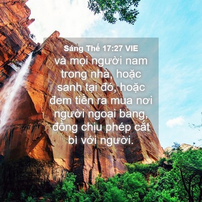 Picture 04 - Sáng Thế 17:27 VIE - và mọi người nam trong nhà, hoặc sanh - Bible Verse Picture