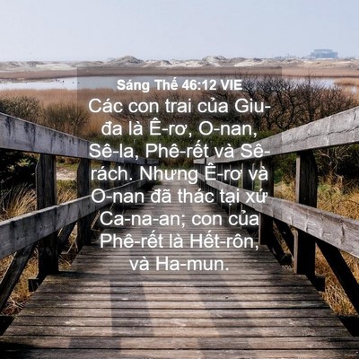 Picture 04 - Sáng Thế 46:12 VIE - Các con trai của Giu-đa là Ê-rơ, O-nan, - Bible Verse Picture