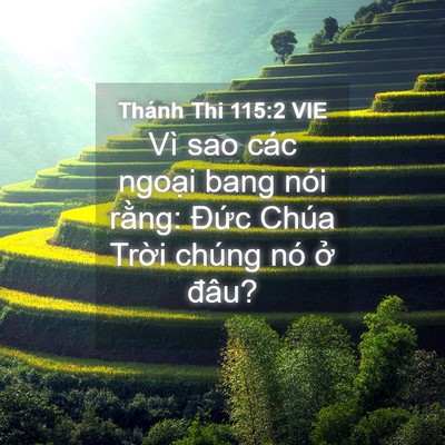 Picture 04 - Thánh Thi 115:2 VIE - Vì sao các ngoại bang nói rằng: Đức - Bible Verse Picture