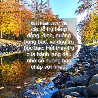 Picture 04 - Xuất Hành 38:17 VIE - các lỗ trụ bằng đồng, đinh, nuông - Bible Verse Picture