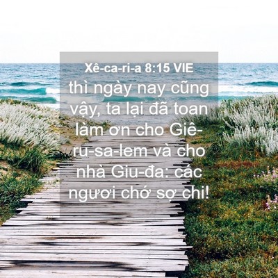 Picture 04 - Xê-ca-ri-a 8:15 VIE - thì ngày nay cũng vậy, ta lại đã toan - Bible Verse Picture