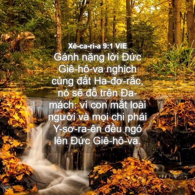 Picture 04 - Xê-ca-ri-a 9:1 VIE - Gánh nặng lời Đức Giê-hô-va nghịch - Bible Verse Picture