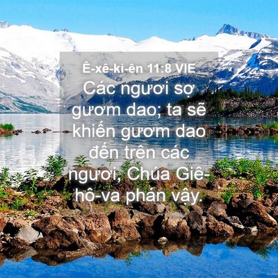 Picture 04 - Ê-xê-ki-ên 11:8 VIE - Các ngươi sợ gươm dao; ta sẽ khiến - Bible Verse Picture