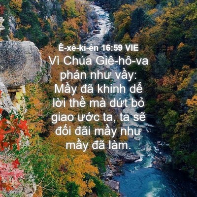 Picture 04 - Ê-xê-ki-ên 16:59 VIE - Vì Chúa Giê-hô-va phán như vầy: Mầy - Bible Verse Picture