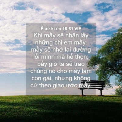 Picture 04 - Ê-xê-ki-ên 16:61 VIE - Khi mầy sẽ nhận lấy những chị em - Bible Verse Picture