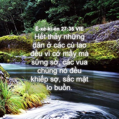Picture 04 - Ê-xê-ki-ên 27:35 VIE - Hết thảy những dân ở các cù lao đều - Bible Verse Picture
