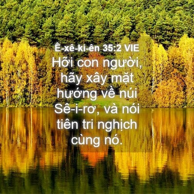Picture 04 - Ê-xê-ki-ên 35:2 VIE - Hỡi con người, hãy xây mặt hướng về - Bible Verse Picture