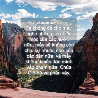 Picture 04 - Ê-xê-ki-ên 36:15 VIE - Ta không để cho mầy nghe những lời - Bible Verse Picture