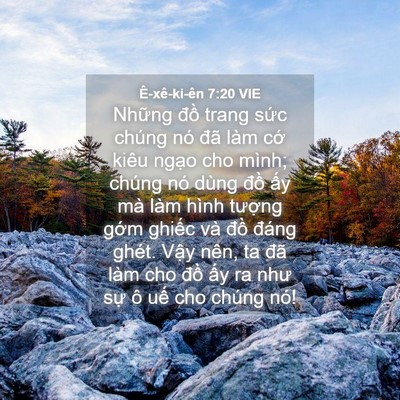Picture 04 - Ê-xê-ki-ên 7:20 VIE - Những đồ trang sức chúng nó đã làm - Bible Verse Picture