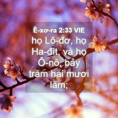 Picture 04 - Ê-xơ-ra 2:33 VIE - họ Lô-đơ, họ Ha-đít, và họ Ô-nô, - Bible Verse Picture