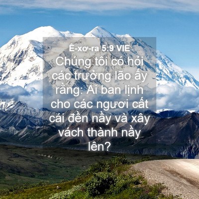 Picture 04 - Ê-xơ-ra 5:9 VIE - Chúng tôi có hỏi các trưởng lão ấy - Bible Verse Picture