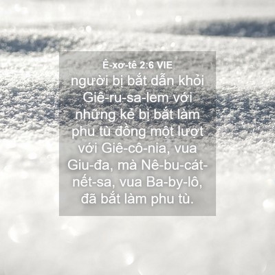 Picture 04 - Ê-xơ-tê 2:6 VIE - người bị bắt dẫn khỏi Giê-ru-sa-lem - Bible Verse Picture