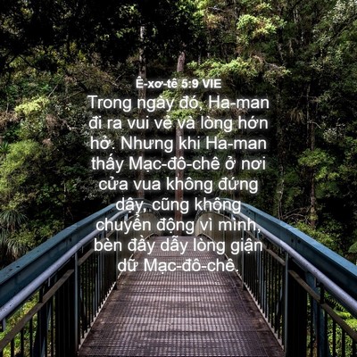 Picture 04 - Ê-xơ-tê 5:9 VIE - Trong ngày đó, Ha-man đi ra vui vẻ và - Bible Verse Picture