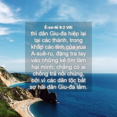 Picture 04 - Ê-xơ-tê 9:2 VIE - thì dân Giu-đa hiệp lại tại các thành, - Bible Verse Picture