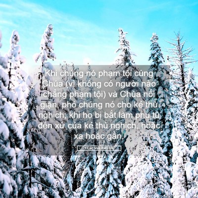 Picture 05 - 1 Các Vua 8:46 VIE - Khi chúng nó phạm tội cùng Chúa (vì - Bible Verse Picture