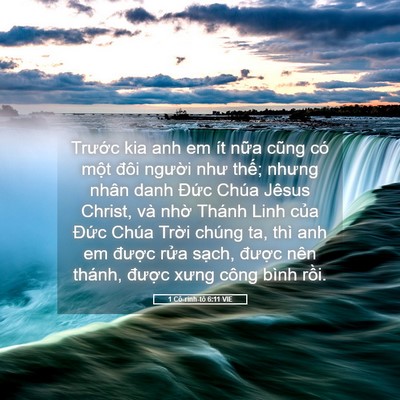 Picture 05 - 1 Cô-rinh-tô 6:11 VIE - Trước kia anh em ít nữa cũng có một - Bible Verse Picture