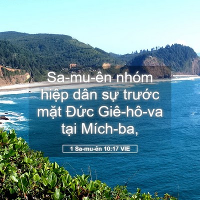 Picture 05 - 1 Sa-mu-ên 10:17 VIE - Sa-mu-ên nhóm hiệp dân sự trước mặt - Bible Verse Picture