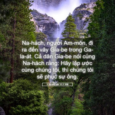 Picture 05 - 1 Sa-mu-ên 11:1 VIE - Na-hách, người Am-môn, đi ra đến vây - Bible Verse Picture