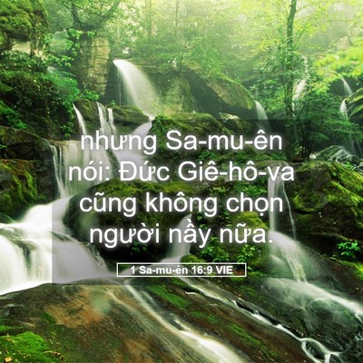 Picture 05 - 1 Sa-mu-ên 16:9 VIE - nhưng Sa-mu-ên nói: Đức Giê-hô-va cũng - Bible Verse Picture