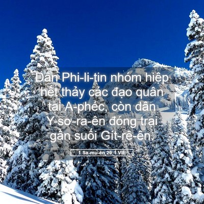 Picture 05 - 1 Sa-mu-ên 29:1 VIE - Dân Phi-li-tin nhóm hiệp hết thảy các - Bible Verse Picture