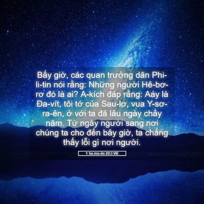Picture 05 - 1 Sa-mu-ên 29:3 VIE - Bấy giờ, các quan trưởng dân Phi-li-tin - Bible Verse Picture