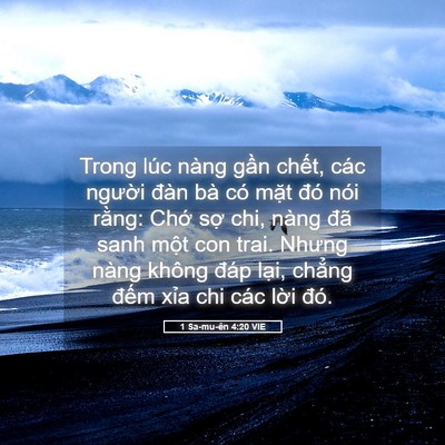 Picture 05 - 1 Sa-mu-ên 4:20 VIE - Trong lúc nàng gần chết, các người - Bible Verse Picture