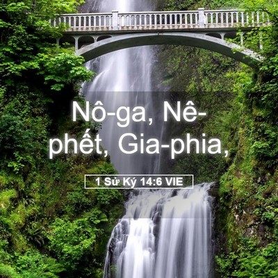 Picture 05 - 1 Sử Ký 14:6 VIE - Nô-ga, Nê-phết, - Bible Verse Picture