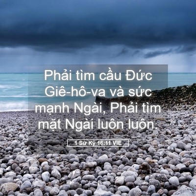 Picture 05 - 1 Sử Ký 16:11 VIE - Phải tìm cầu Đức Giê-hô-va và sức - Bible Verse Picture