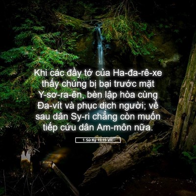 Picture 05 - 1 Sử Ký 19:19 VIE - Khi các đầy tớ của Ha-đa-rê-xe thấy - Bible Verse Picture