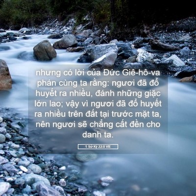 Picture 05 - 1 Sử Ký 22:8 VIE - nhưng có lời của Đức Giê-hô-va phán - Bible Verse Picture
