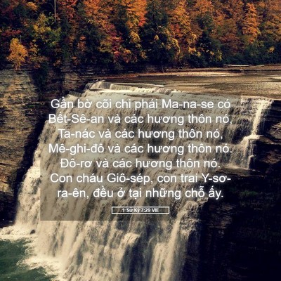 Picture 05 - 1 Sử Ký 7:29 VIE - Gần bờ cõi chi phái Ma-na-se có - Bible Verse Picture