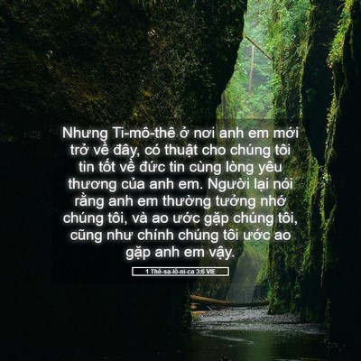 Picture 05 - 1 Thê-sa-lô-ni-ca 3:6 VIE - Nhưng Ti-mô-thê ở nơi anh em mới trở - Bible Verse Picture