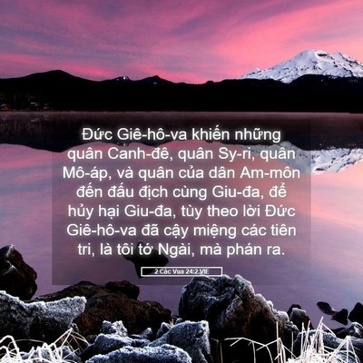 Picture 05 - 2 Các Vua 24:2 VIE - Đức Giê-hô-va khiến những quân - Bible Verse Picture