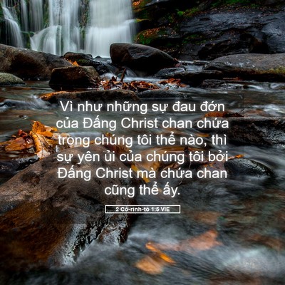 Picture 05 - 2 Cô-rinh-tô 1:5 VIE - Vì như những sự đau đớn của Đấng - Bible Verse Picture