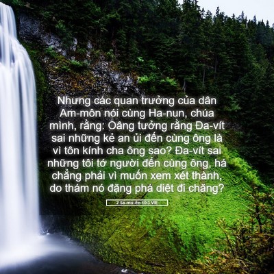 Picture 05 - 2 Sa-mu-ên 10:3 VIE - Nhưng các quan trưởng của dân Am-môn - Bible Verse Picture