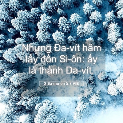 Picture 05 - 2 Sa-mu-ên 5:7 VIE - Nhưng Đa-vít hãm lấy đồn Si-ôn: ấy - Bible Verse Picture