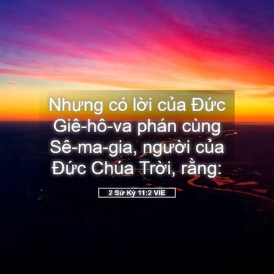 Picture 05 - 2 Sử Ký 11:2 VIE - Nhưng có lời của Đức Giê-hô-va phán - Bible Verse Picture