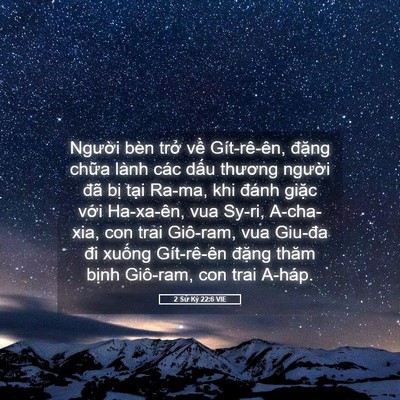 Picture 05 - 2 Sử Ký 22:6 VIE - Người bèn trở về Gít-rê-ên, đặng - Bible Verse Picture