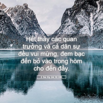 Picture 05 - 2 Sử Ký 24:10 VIE - Hết thảy các quan trưởng và cả dân - Bible Verse Picture